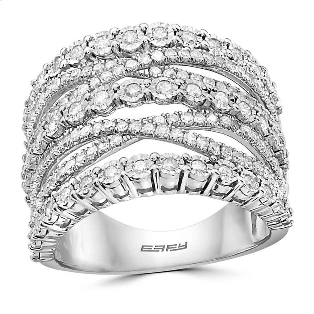Stacked Diamond Ring